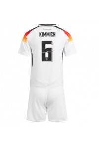 Tyskland Joshua Kimmich #6 Babyklær Hjemme Fotballdrakt til barn EM 2024 Korte ermer (+ Korte bukser)